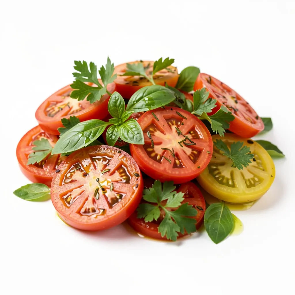 Heirloom Tomato and Herb Salad at Native Fare