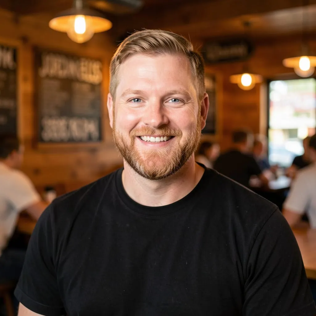 Jordan Ellis, Sauce and R&D Lead at The Rusty Roost